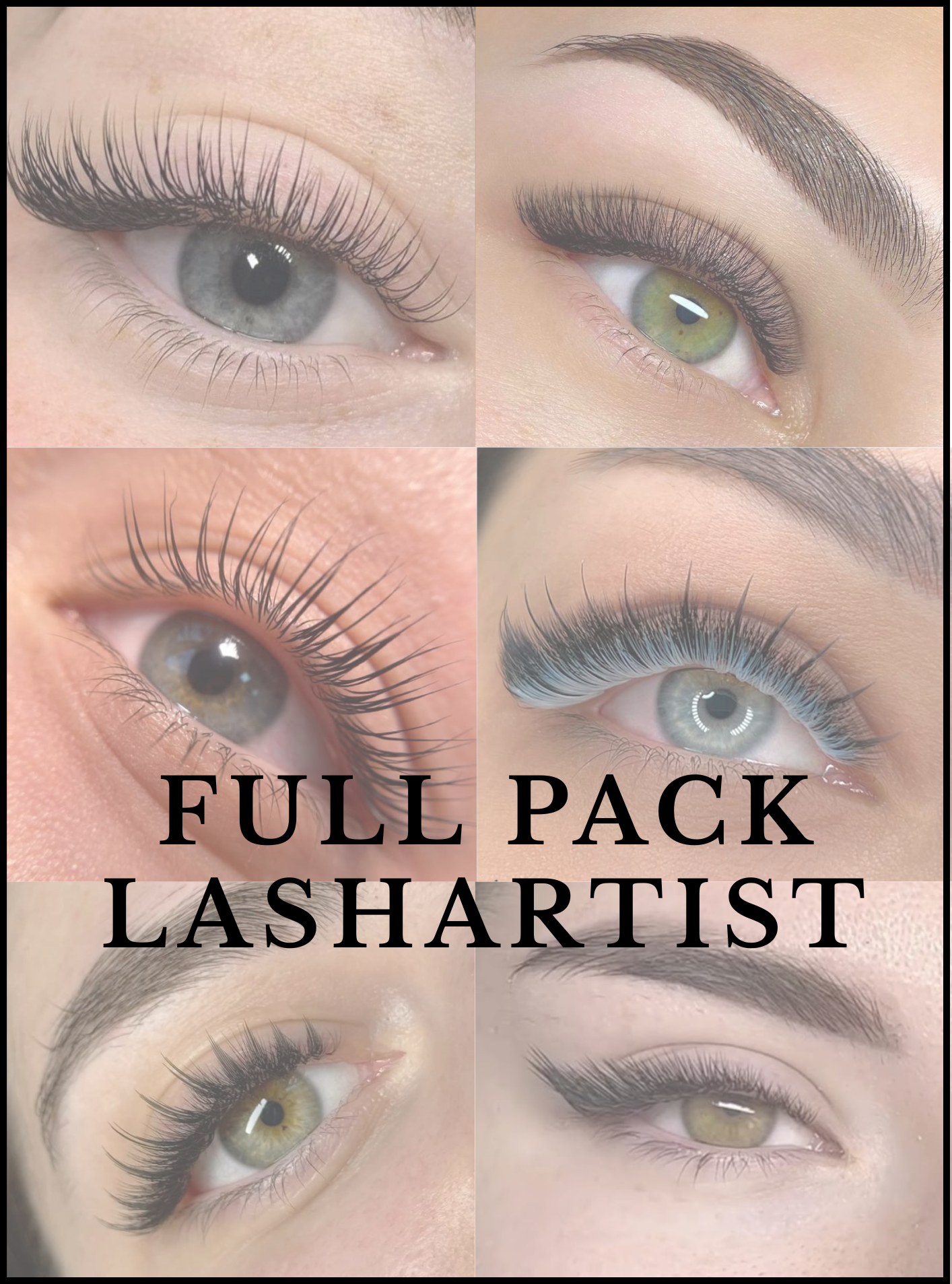 formation Lashartist FULL PACK 5en1